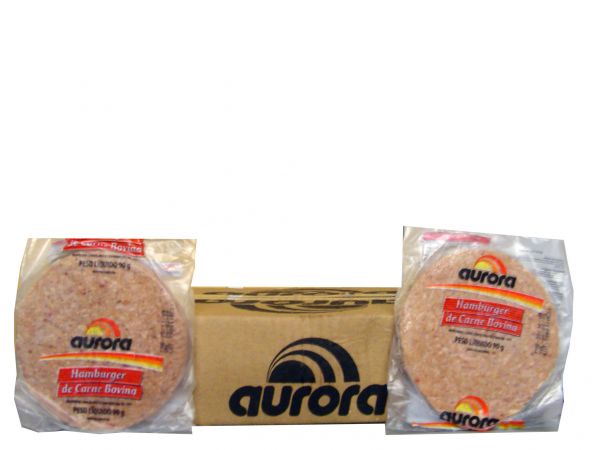 Hamburguer Aurora 90 G cx c/ 36 unds