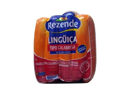 Calabresa "reta" Rezende 3 kg *Sob consulta